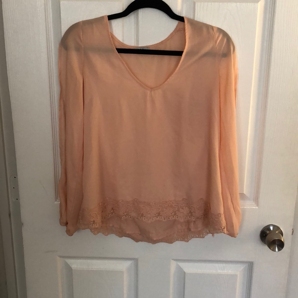Peach color Tobi blouse
